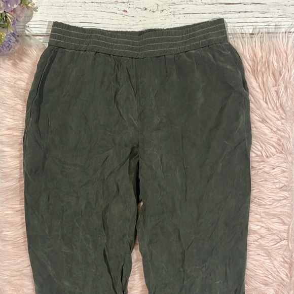 Nation LTD Gray Cupro Elastic Waist High Rise Pants - Picture 7 of 8